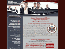 Tablet Screenshot of angermanagementseminar.com